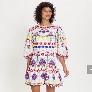 Borgo De Nor Tabi Dream in Cotton Mini Dress